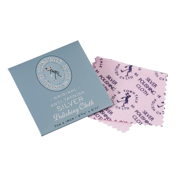 Silver Anti Tarnish Polishing Cloth Town Talk