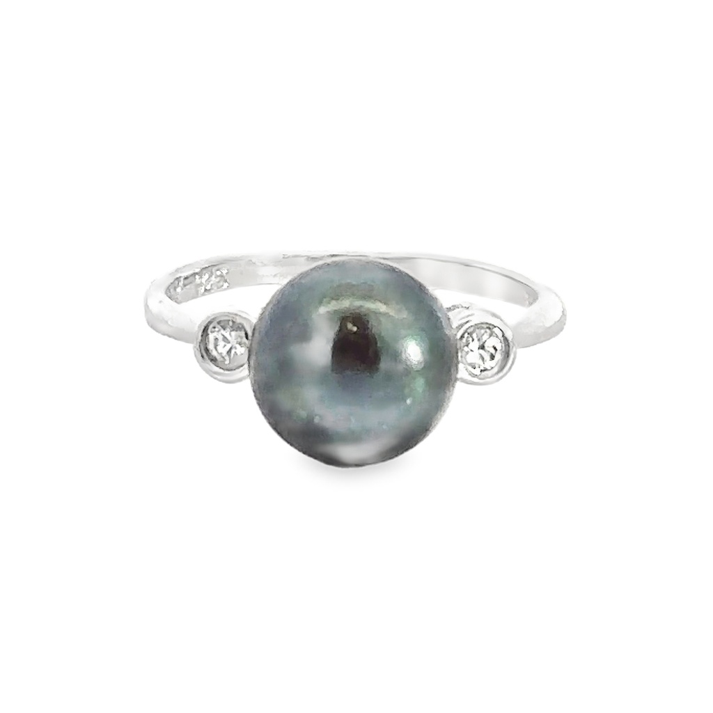 Pearl Ring | Bold Elegance Black Pearl Ring