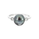 Pearl Ring | Bold Elegance Black Pearl Ring