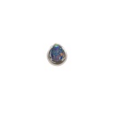 Opal Earring | Single Triplet In Sterling Silver