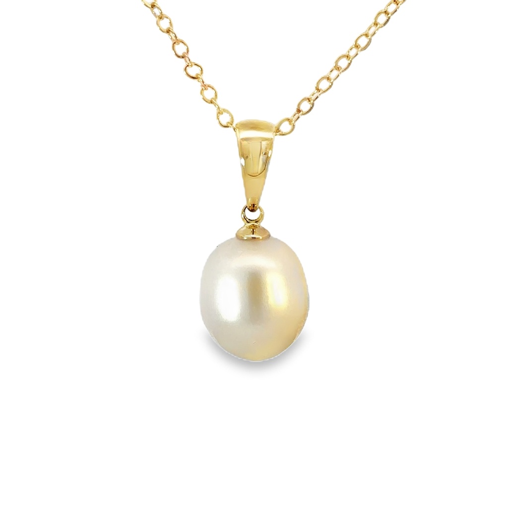 South Sea Pearl Pendant | 9ct Yellow Gold