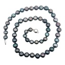 Tahitian Pearl Necklace With 18ct White Gold Ball Clasp