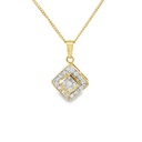 Diamond Pendant | Square Shape