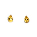 Heliodor Stud Earrings| 14ct