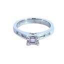 Argyle Pink Diamond 18K White Gold Ring