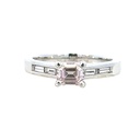 Argyle Pink Diamond 18ct White Gold Ring