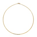 Omega Necklace | 42cm 18k Yellow Gold