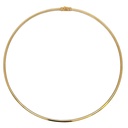Omega Necklace | 45cm 18k Yellow Gold