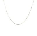 Sterling Silver 39cm Box Chain