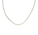 Nylon twisted necklace