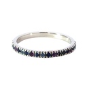 Sapphire And Aquamarine 18ct White Gold Ring