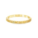 Yellow And White Sapphire 18ct Yellow Gold Ring