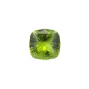 Cushion Cut Green Peridot 6.52 Carats
