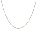 Sterling Silver 42+3cm Wheat Chain