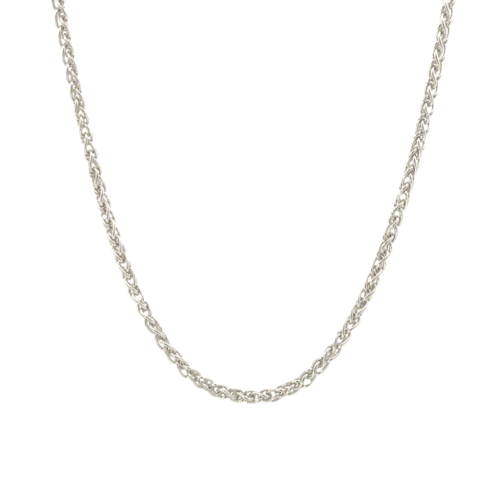 Sterling Silver 60cm Wheat Chain