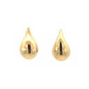 Stud Earrings | Tear Drop 9ct Yellow Gold (16mmx9.65mm)