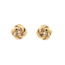 Knot Earrings In 9ct Yellow Gold
