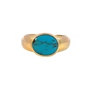 Turquoise Ring | 14ct In Yellow Gold