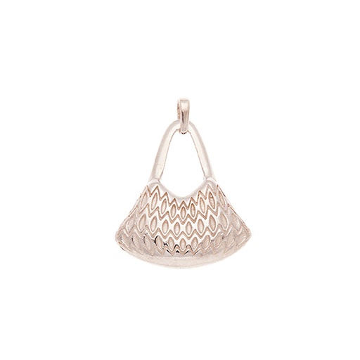 [22488] Pendant | Sterling Silver 'String' Bilum