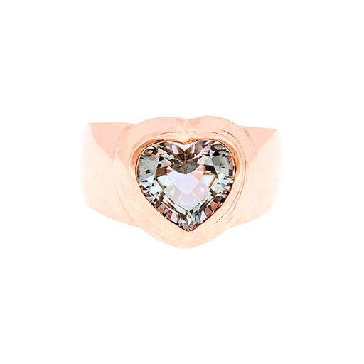 [26869JC18prtour] Bi-Coloured Tourmaline Ring In 9K Rose Gold