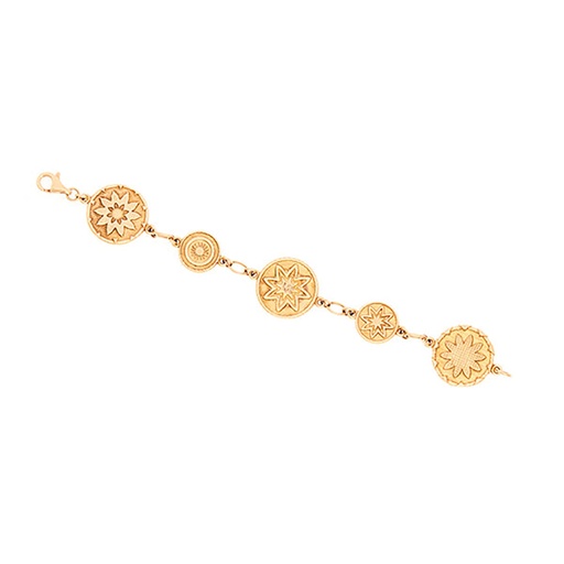 [23650] Buka Design Bracelet In 18K Yellow Gold