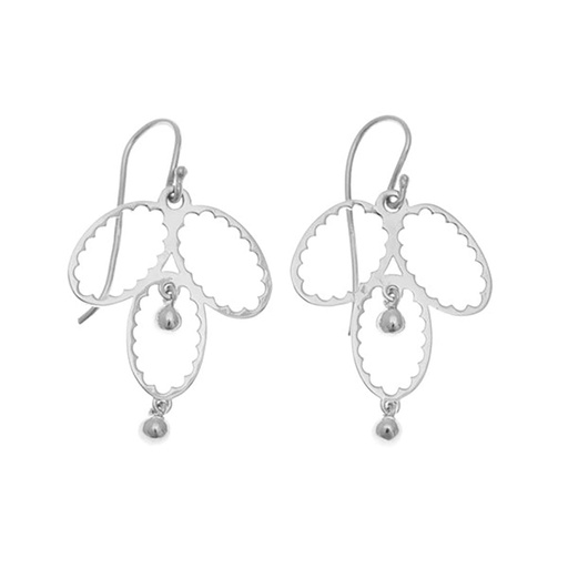 [15481JC18WE] Earrings Antique Style | 18K Gold