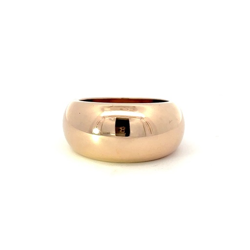 [22640/25307] Domed Ring In 9K Rose Gold 12mm Width