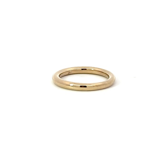 [24223] Wedding Ring | Round Profile In 9K Gold