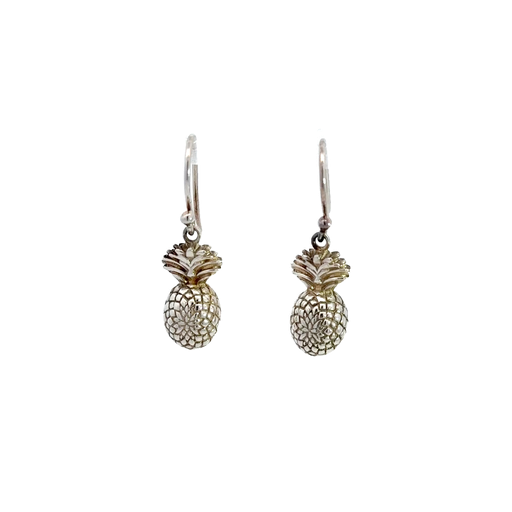 [22150JCSEPINEAPPLE/23036] Pineapple Earrings In Sterling Silver