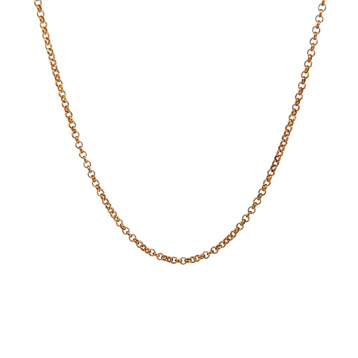 [28056] Belchor Chain Necklace In 9K Yellow Gold