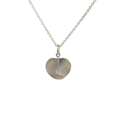 [22176] Small Sterling Silver Palm Pendant