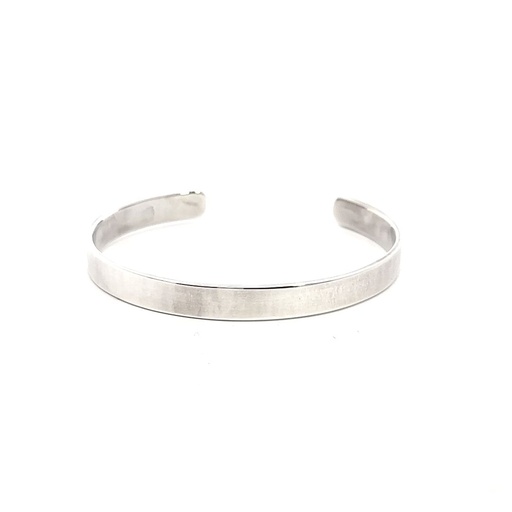 [22238SCUSBCUFF] Sterling Silver Gents Cuff Bangle