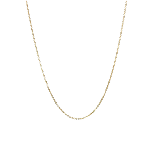 [0623] Trace Necklace In 18K Yellow Gold