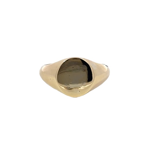 [28681] Signet Ring In 18K Yellow Gold