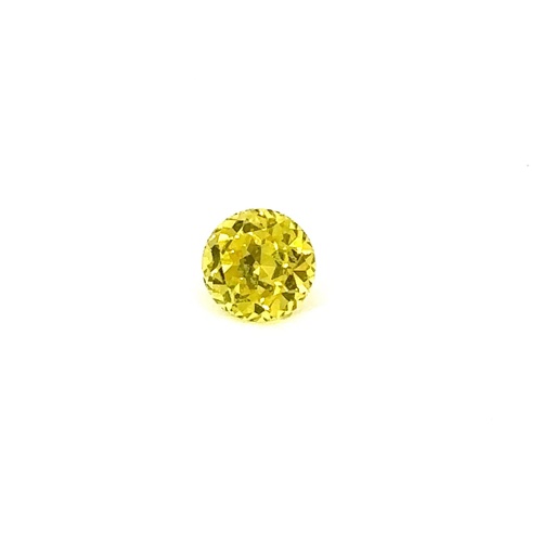 [28734yellowsapphire2.67ctRD] Unheated Yellow Sapphire From Australia 2.67ct 7.65mm