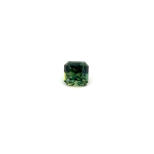 [28769sapphie1.71ctteal] Teal Aussie Sapphire Emerald Cut 1.71ct 6.22mm