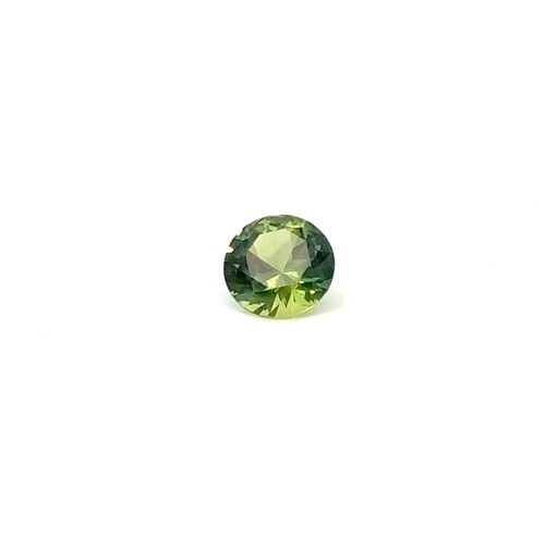 [28757sapphire2.12ct] Round Unheated Sapphire 2.12ct Green