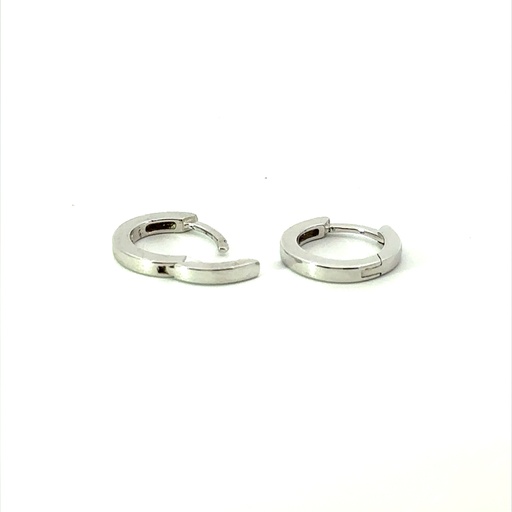[29614] Hoop Earring Petite In Sterling Silver