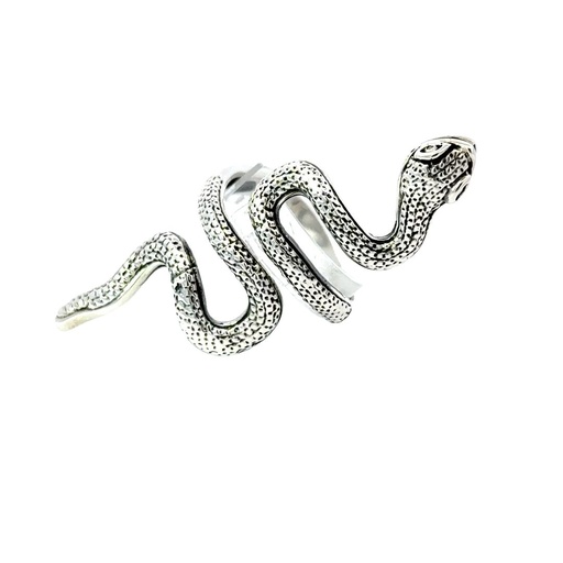 [29553] Snake Ring In Sterling Silver