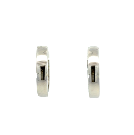 [28194] Huggie Earring In Sterling Silver