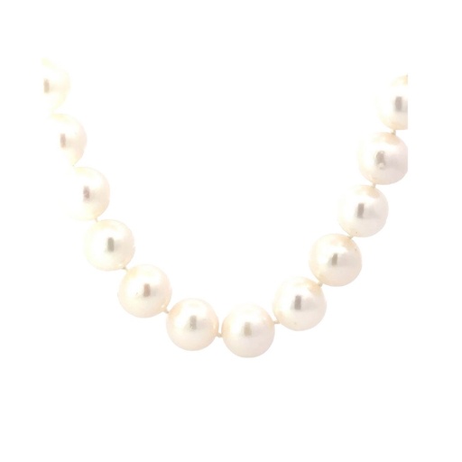 [25533JCNFWP] Freshwater Pearl Necklace With 14K Ball Clasp