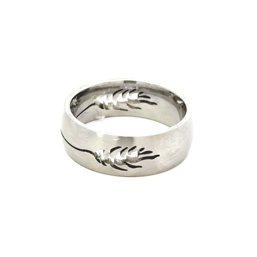 [27745] Stainless Steel Ring | Underwater Elegance Fish Skeleton