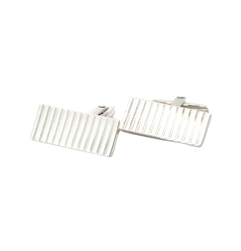 [15396scuff] Vintage Cufflinks In Sterling Silver