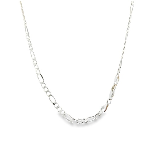 [25832] Figaro Necklace In Sterling Silver