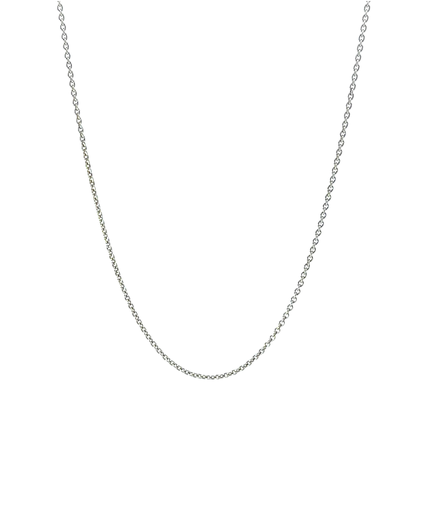 [24580STSN40cm] Fine Cable Necklace In Sterling Silver 40cm