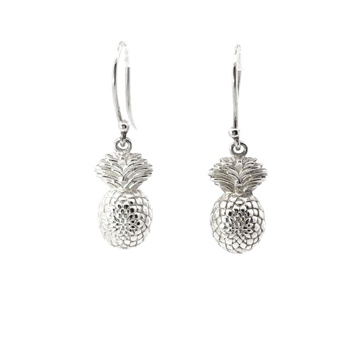 [23036] Pineapple Earrings In Sterling silver