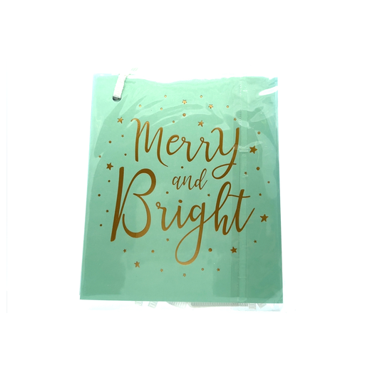 [28064greenxmas/28064] Gift Cards "Merry and Bright" Four In Pack