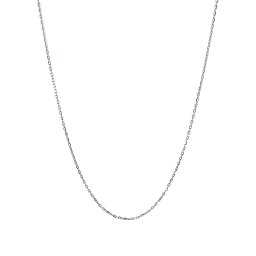 [000185/25959] Fine Gold Chain Necklace | 18ct White