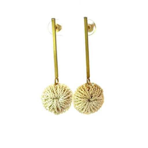 [000212] Bar Earrings from Bilum & Bilas