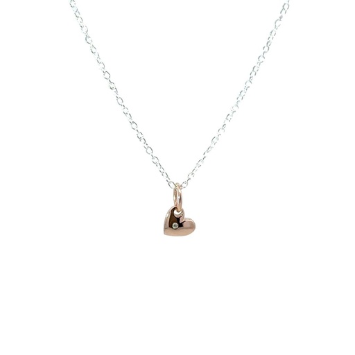[000232] Petals Mother Necklace In Sterling Silver